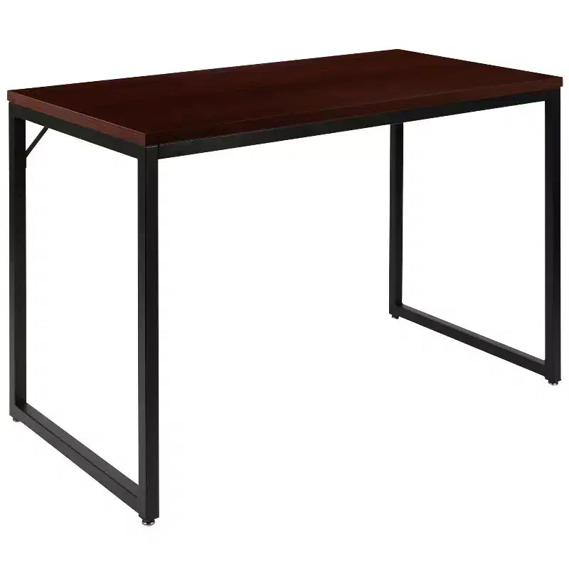 Flash Furniture Tiverton - Bureau moderne industriel - Bureau d'ordinateur de qualité commerciale et bureau à domicile - 47 de long