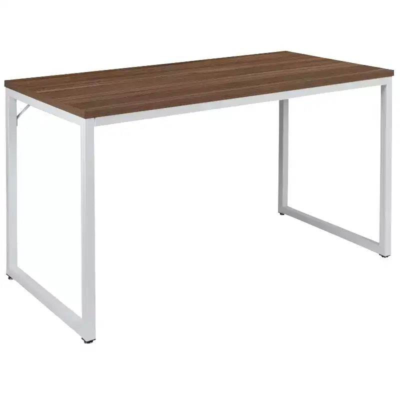 Flash Furniture Tiverton - Bureau moderne industriel - Bureau d'ordinateur de qualité commerciale et bureau à domicile - 47 de long