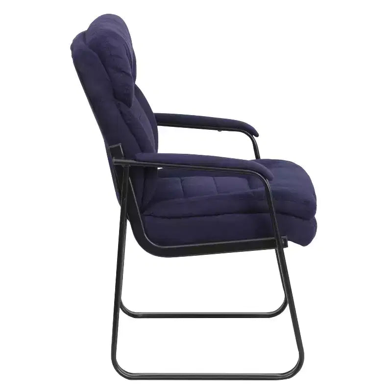 Flash Furniture Fauteuil d'accueil Executive avec support lombaire et piétement luge