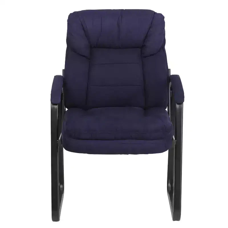 Flash Furniture Fauteuil d'accueil Executive avec support lombaire et piétement luge