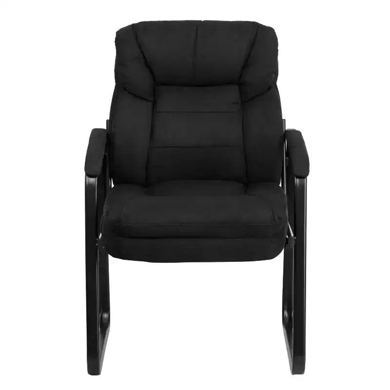 Flash Furniture Fauteuil d'accueil Executive avec support lombaire et piétement luge