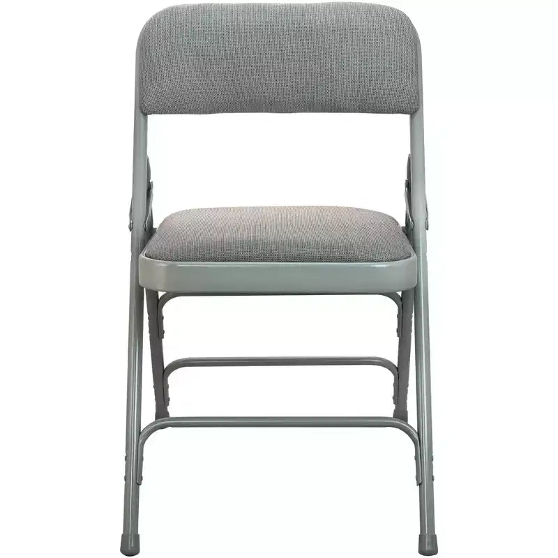 Chaise pliante Flash Furniture Advantage en métal rembourrée - Assise en tissu
