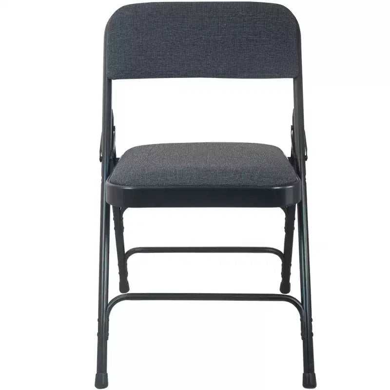 Chaise pliante Flash Furniture Advantage en métal rembourrée - Assise en tissu