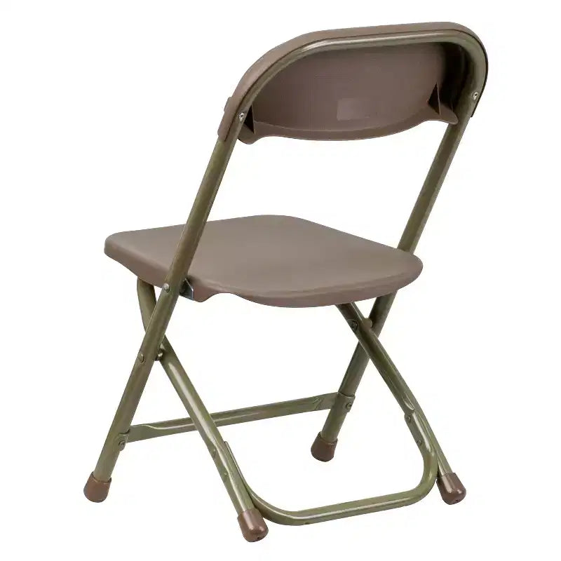 Flash Furniture Lot de 2 chaises pliantes en plastique pour enfants