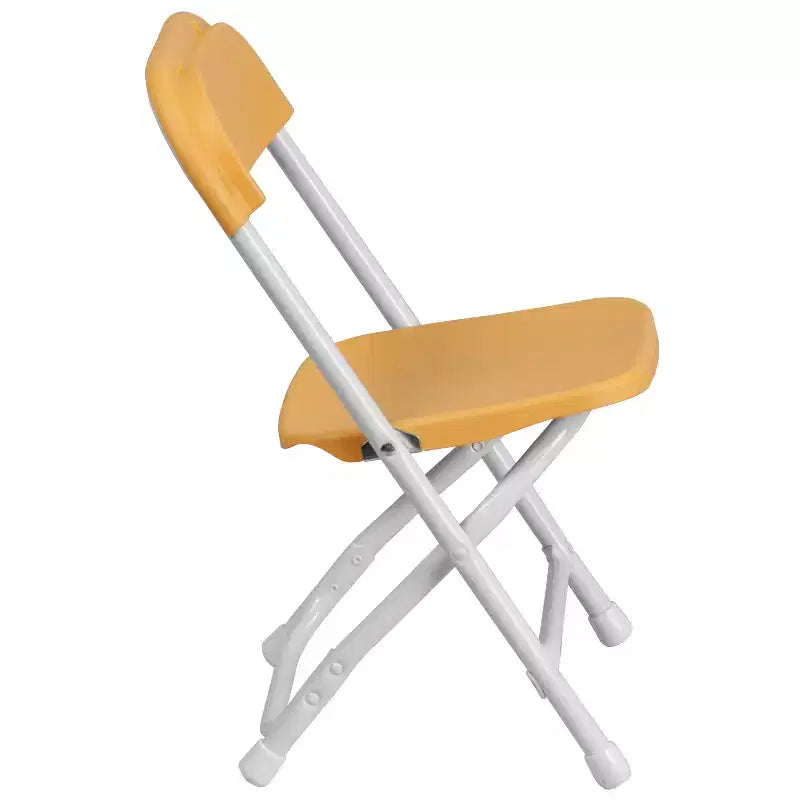 Flash Furniture Lot de 2 chaises pliantes en plastique pour enfants