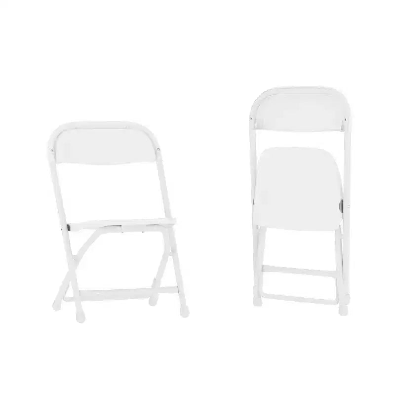 Flash Furniture Lot de 2 chaises pliantes en plastique pour enfants