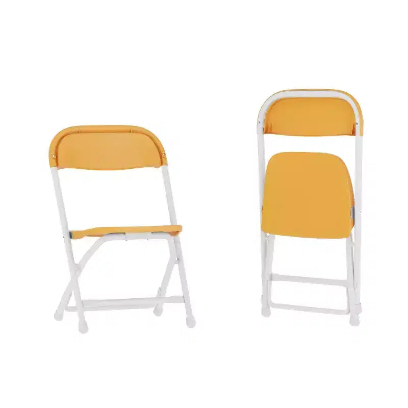 Flash Furniture Lot de 2 chaises pliantes en plastique pour enfants