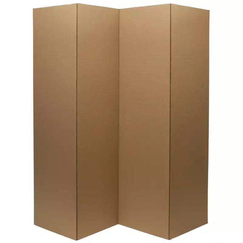 Séparateur de pièce en carton à 4 panneaux - Oriental Furniture