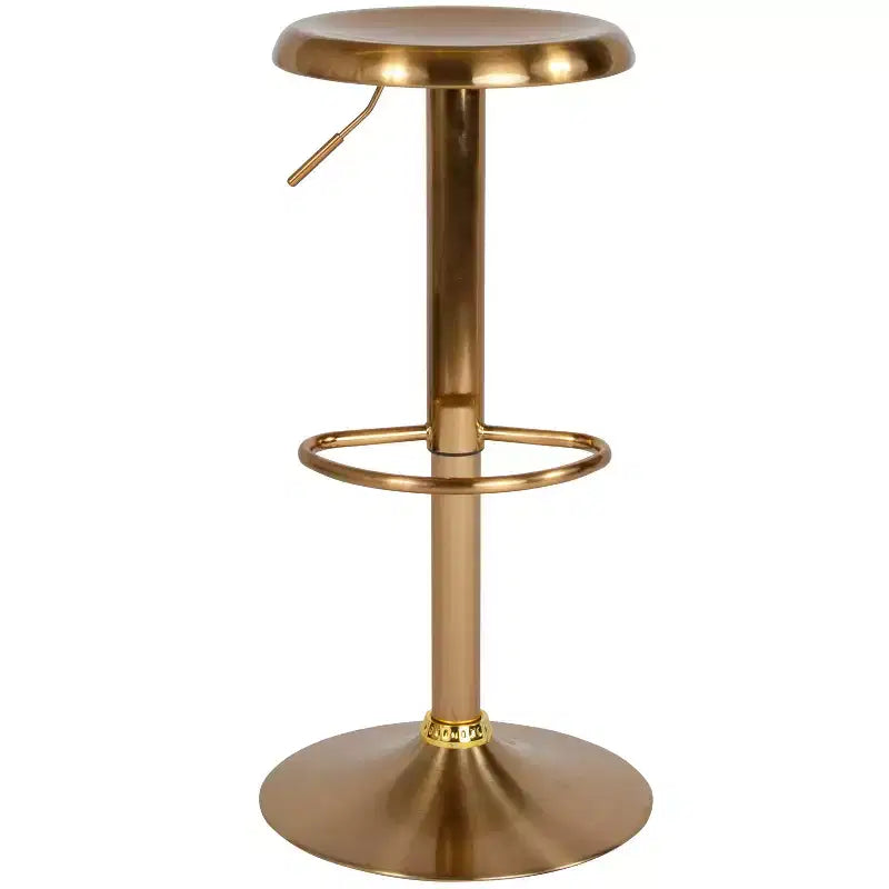 Tabouret de bar rétro Emma et Oliver à hauteur réglable