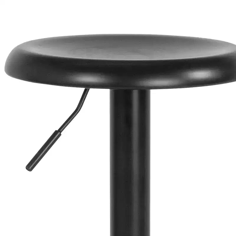 Tabouret de bar rétro Emma et Oliver à hauteur réglable