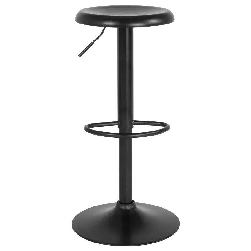 Tabouret de bar rétro Emma et Oliver à hauteur réglable