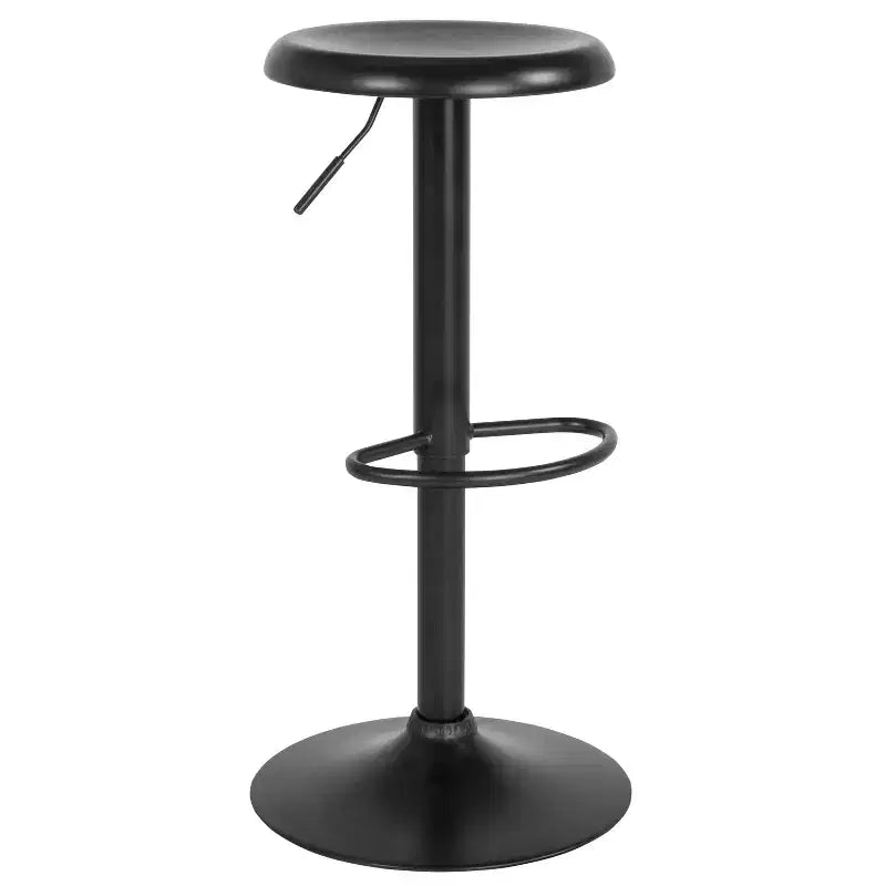 Tabouret de bar rétro Emma et Oliver à hauteur réglable