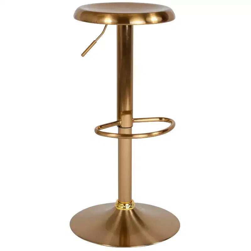 Tabouret de bar rétro Emma et Oliver à hauteur réglable