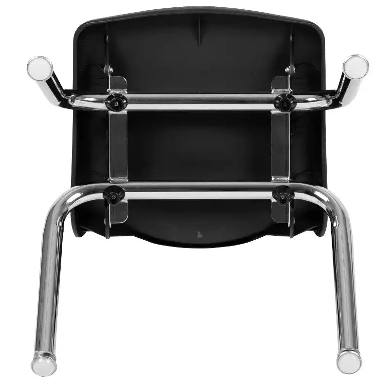 Chaise scolaire empilable Emma et Oliver - 30,5 cm
