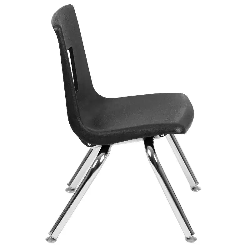 Chaise scolaire empilable Emma et Oliver - 30,5 cm