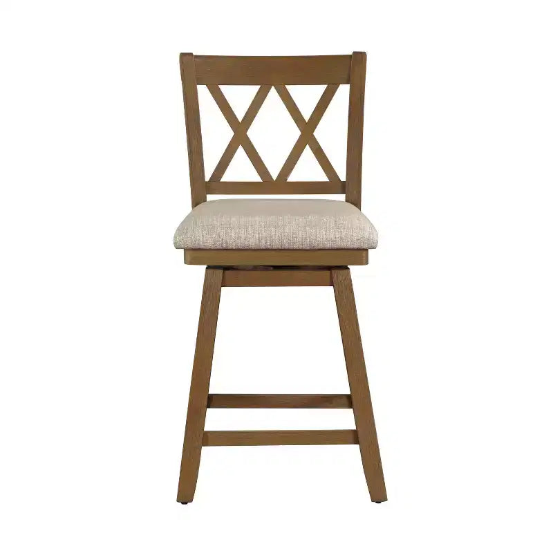 Tabouret de bar pivotant hauteur comptoir Brookline - H2O Furnishings