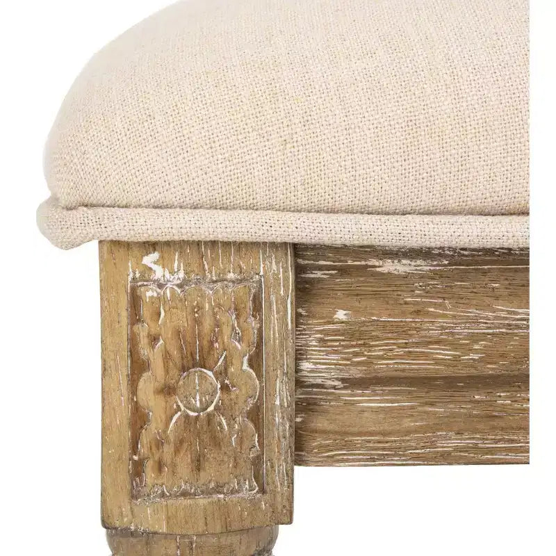 Chaise d'appoint rectangulaire de brasserie française Buchanan 19 H (lot de 2) - FOX6229 - Safavieh Couture