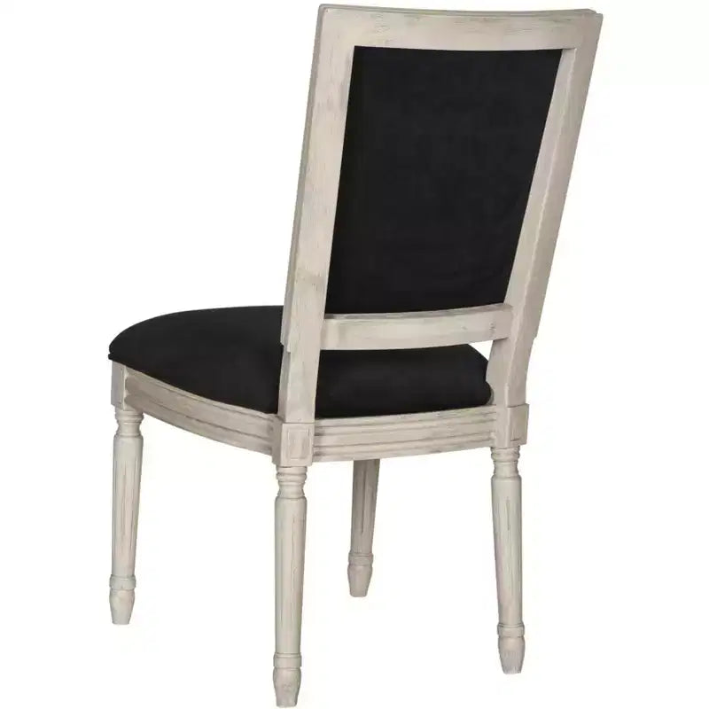 Chaise d'appoint rectangulaire de brasserie française Buchanan 19 H (lot de 2) - FOX6229 - Safavieh Couture