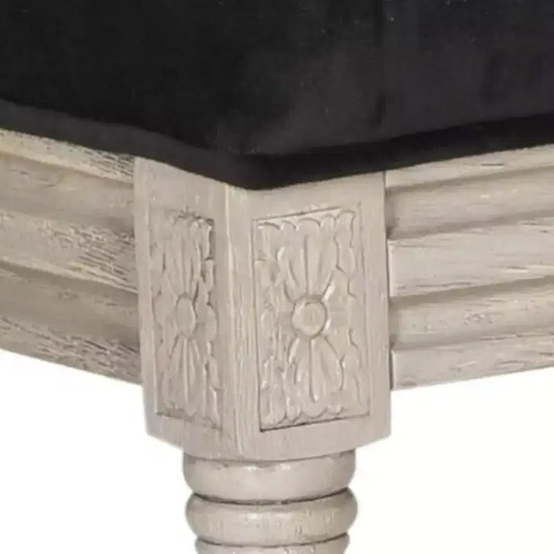 Chaise d'appoint rectangulaire de brasserie française Buchanan 19 H (lot de 2) - FOX6229 - Safavieh Couture