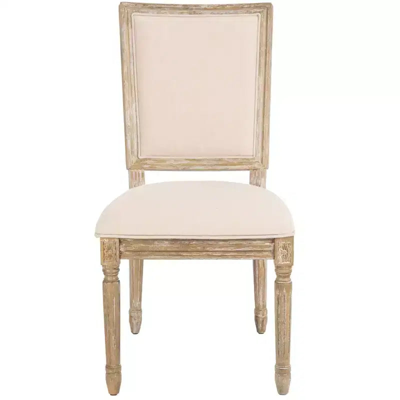 Chaise d'appoint rectangulaire de brasserie française Buchanan 19 H (lot de 2) - FOX6229 - Safavieh Couture