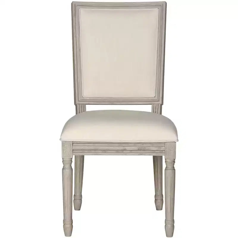 Chaise d'appoint rectangulaire de brasserie française Buchanan 19 H (lot de 2) - FOX6229 - Safavieh Couture