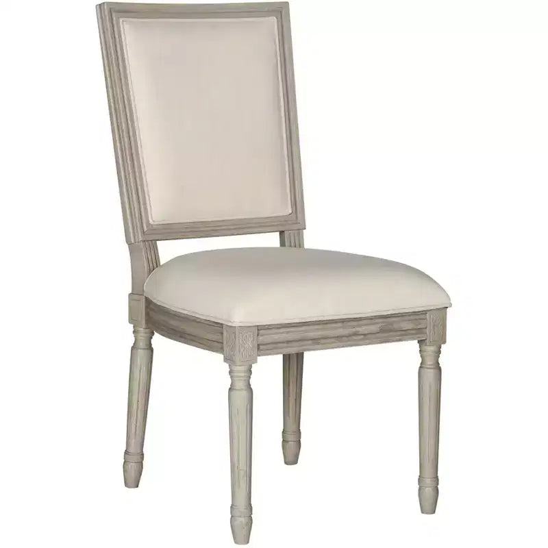 Chaise d'appoint rectangulaire de brasserie française Buchanan 19 H (lot de 2) - FOX6229 - Safavieh Couture
