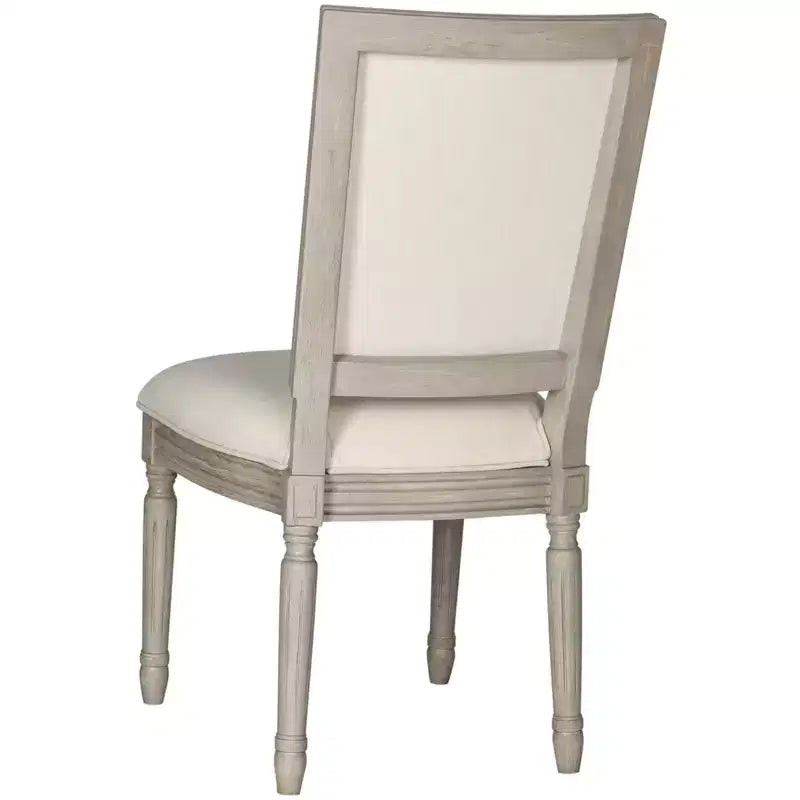 Chaise d'appoint rectangulaire de brasserie française Buchanan 19 H (lot de 2) - FOX6229 - Safavieh Couture
