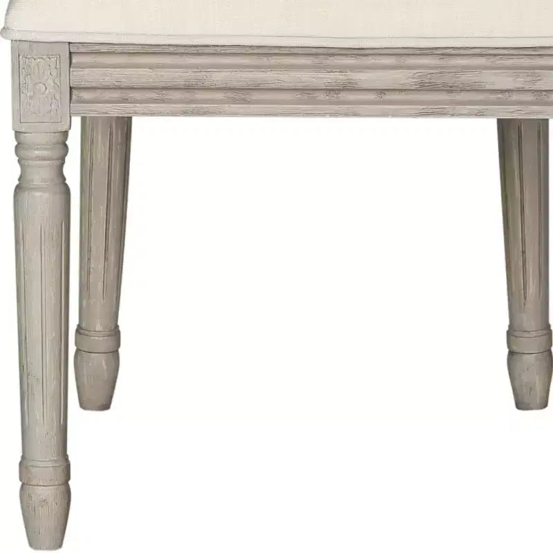 Chaise d'appoint rectangulaire de brasserie française Buchanan 19 H (lot de 2) - FOX6229 - Safavieh Couture