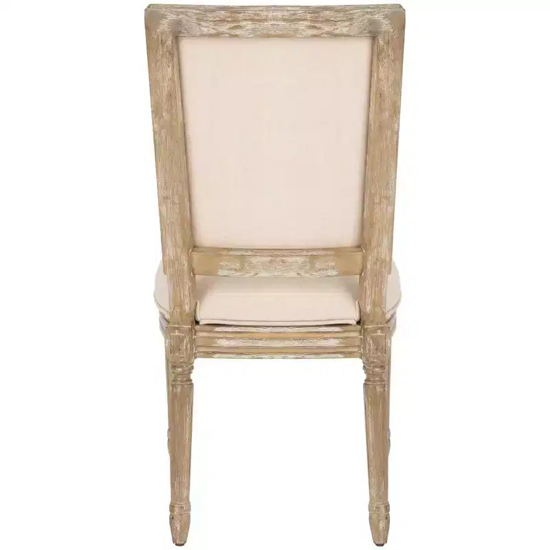 Chaise d'appoint rectangulaire de brasserie française Buchanan 19 H (lot de 2) - FOX6229 - Safavieh Couture