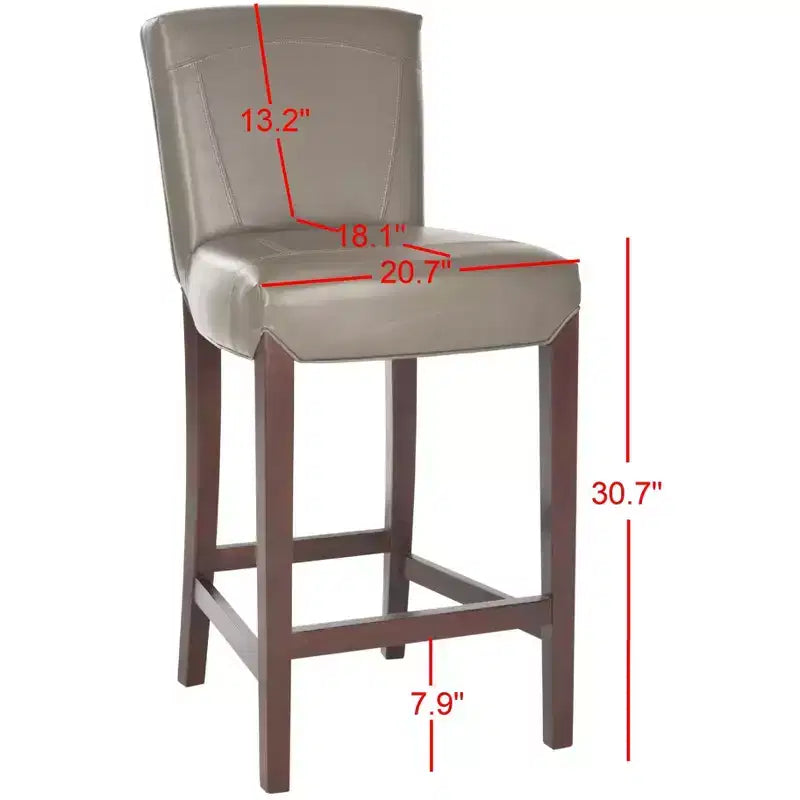 Ken Barstool - HUD8203B - Clay - Safavieh