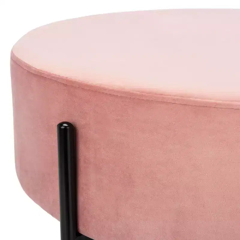 Pouf de cocktail rond Lisbon - OTT6203 - Safavieh