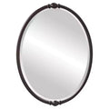 Generation Lighting Dannis 32 3/4 Oil-Rubbed Bronze Oval Wall Mirror