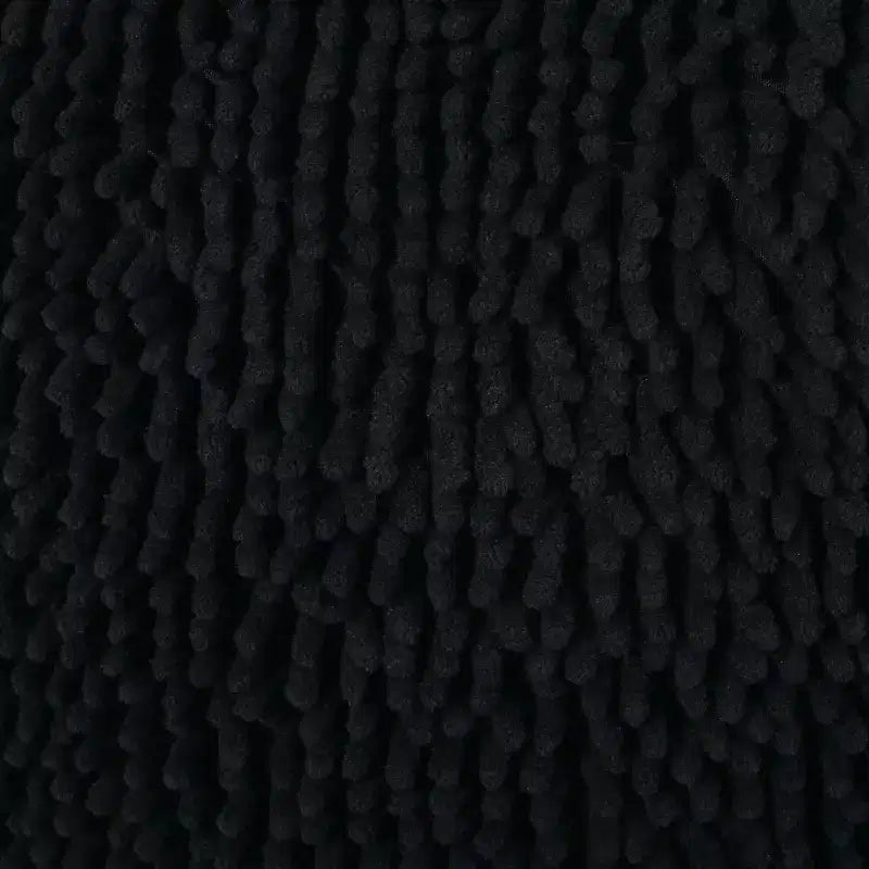 Pouf rond Moloney en chenille microfibre moderne - Christopher Knight Home