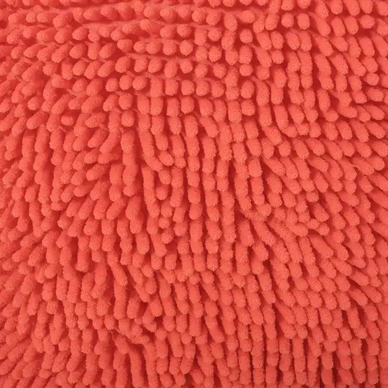 Pouf rond Moloney en chenille microfibre moderne - Christopher Knight Home