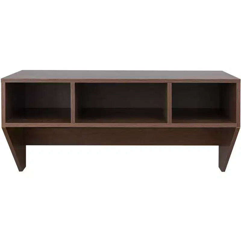 Bureau d'ordinateur mural Basicwise et étagère flottante