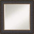 Thomas Bronze Framed Bathroom Vanity Wall Mirror Black - Amanti Art
