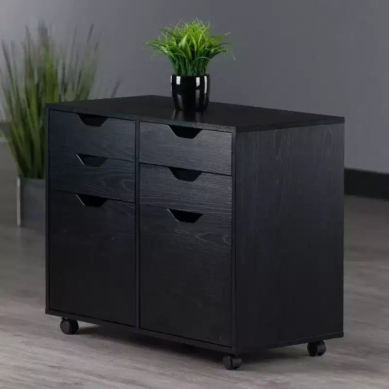 Meuble de rangement mobile Halifax à 2 sections - Winsome