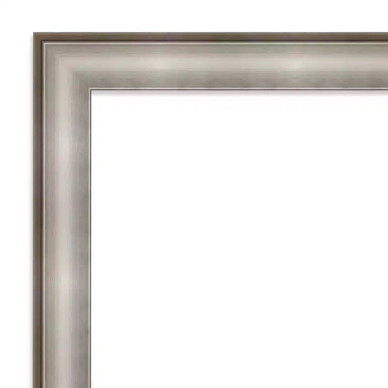 Miroir mural sur pied 29 x 65 po de pleine longueur, encadré, par Amanti Art