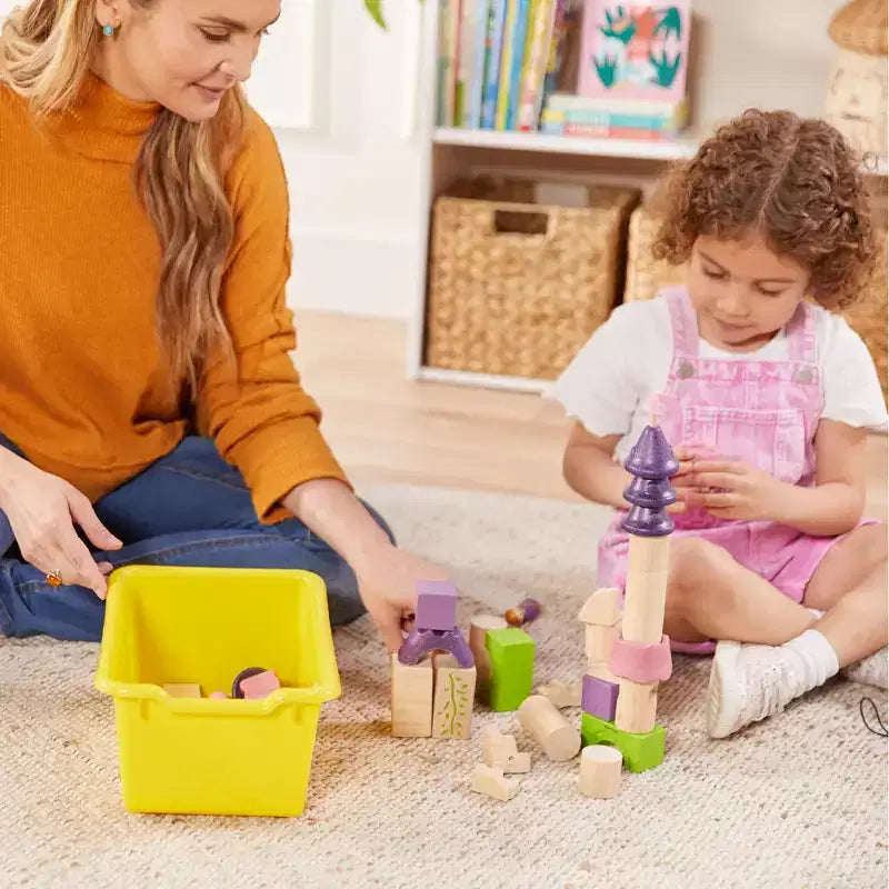 Meuble de rangement pour enfant ECR4Kids Streamline avec 10 casiers et 10 bacs de rangement, format 5x2