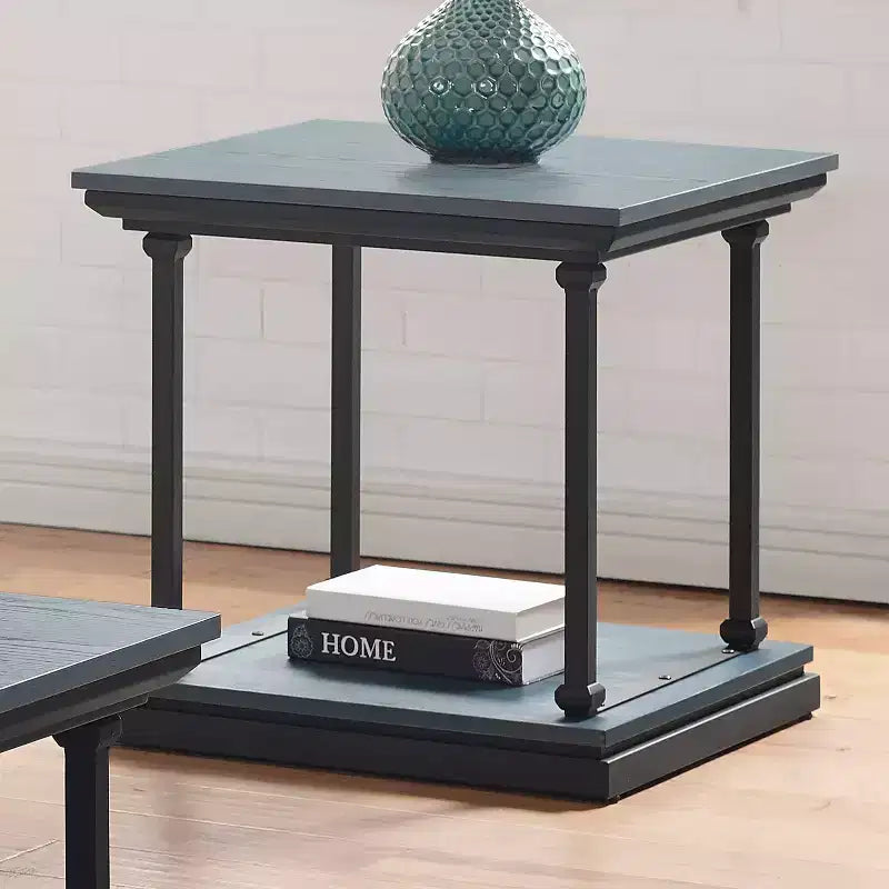 Table d'appoint d'extrémité d'étagère de base Tullymore - miBasics