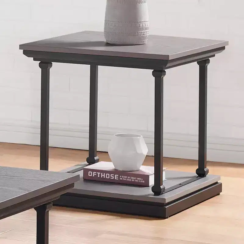 Table d'appoint d'extrémité d'étagère de base Tullymore - miBasics