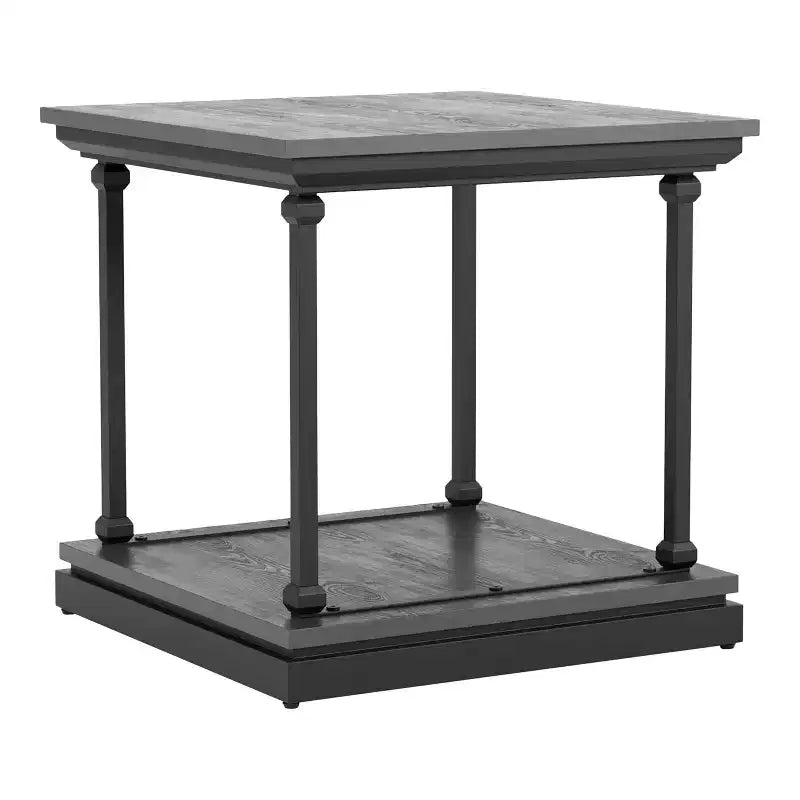 Table d'appoint d'extrémité d'étagère de base Tullymore - miBasics