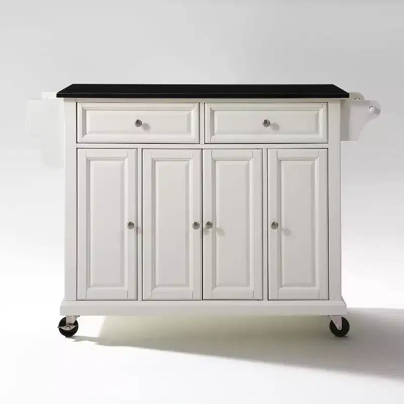 Chariot de cuisine Crosley de 52 po avec dessus en granit – Pleine grandeur