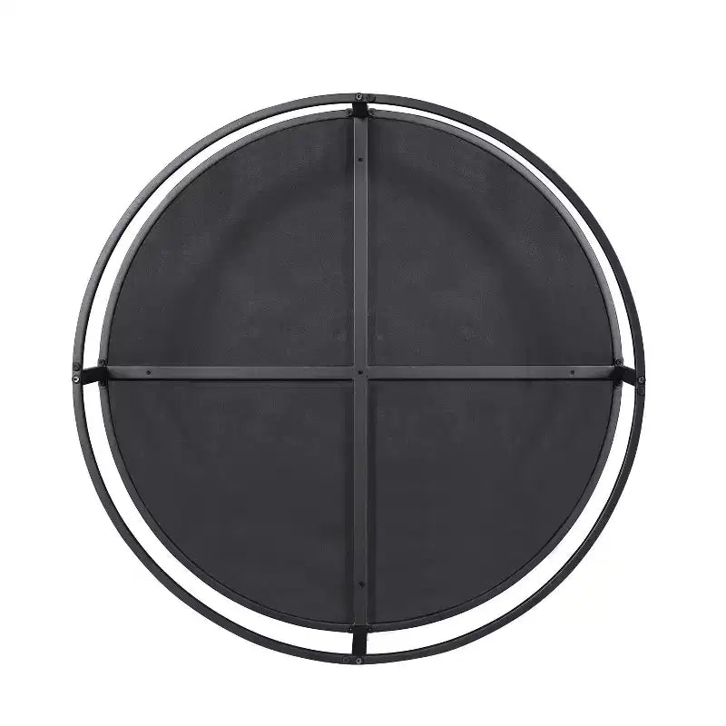 39,5 Pouf rond rembourré Greenbank - HOMES: Inside + Out