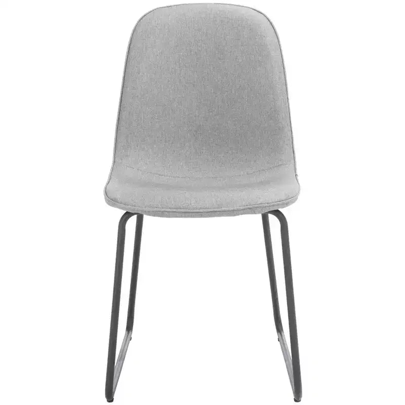 Chaise de salle à manger Makalu (lot de 2) - DCH2003 - Gris/Noir - Safavieh