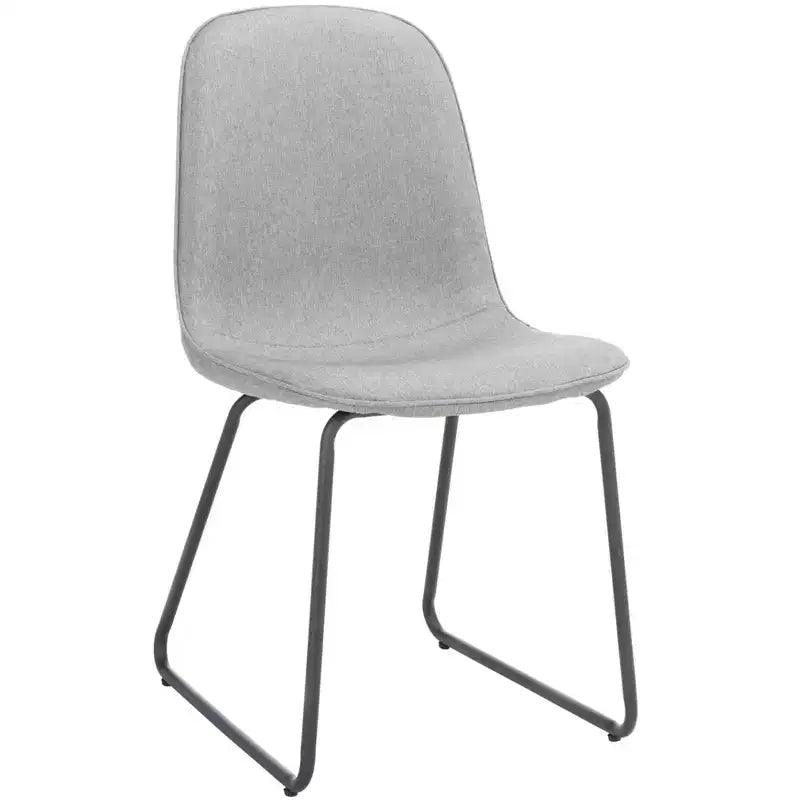 Chaise de salle à manger Makalu (lot de 2) - DCH2003 - Gris/Noir - Safavieh