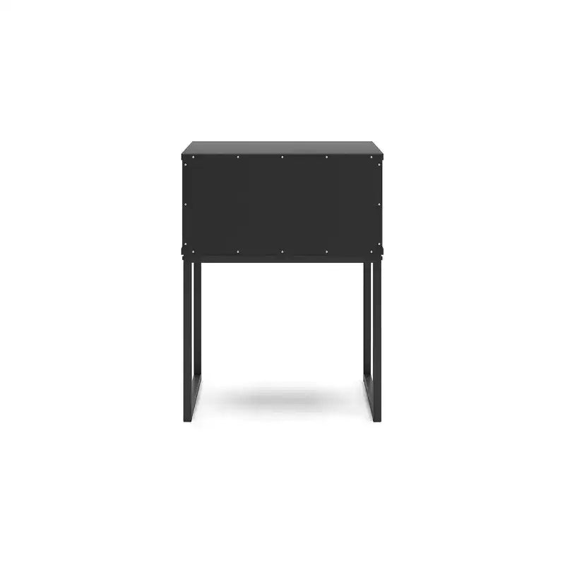 Signature Design by Ashley Socalle Table de chevet à 1 tiroir, noir