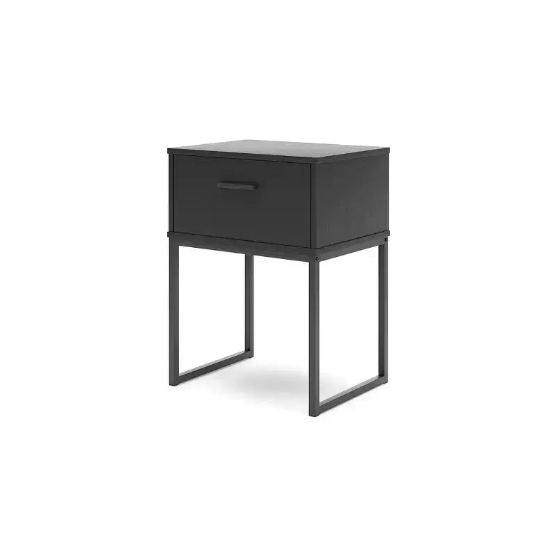 Signature Design by Ashley Socalle Table de chevet à 1 tiroir, noir