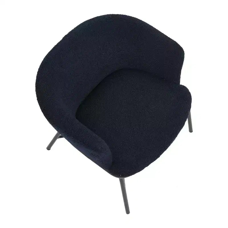 Fauteuil d'appoint en tissu bouclé Bowery Storied Home