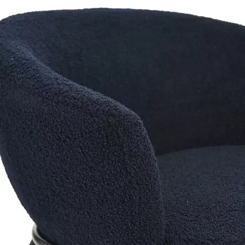 Fauteuil d'appoint en tissu bouclé Bowery Storied Home